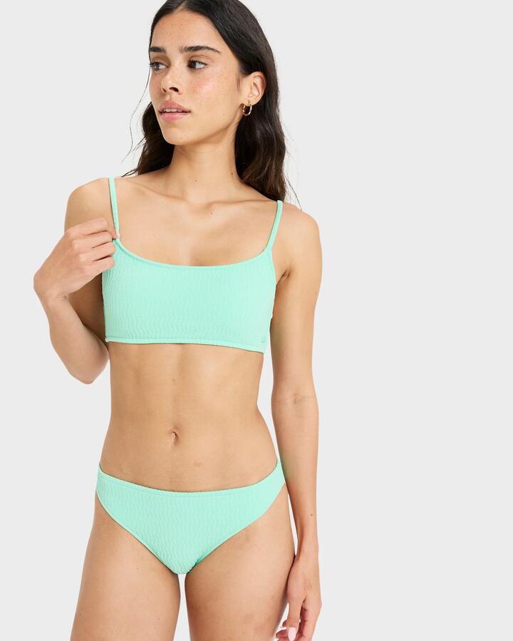 Image of Swimwear. Product name - Roxy Womens Lagos Bikini Top Spring Bud in Spring Bud colour by brand - Roxy