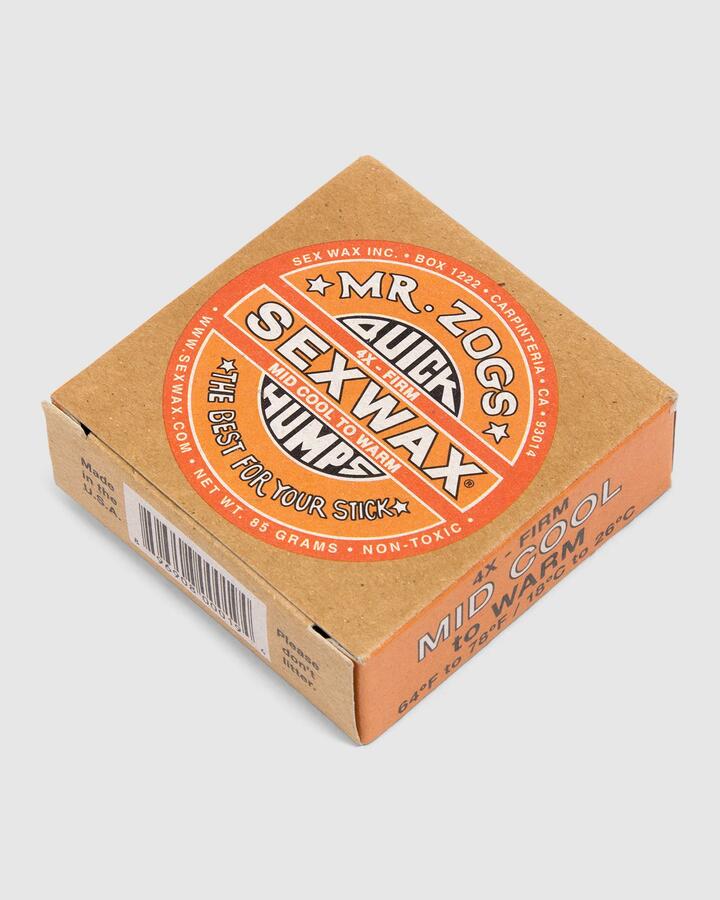 Image of Others. Productname: Sex Wax Quick Humps Sexwax Orange Surf Wax No Colour - in No Colour colour by brand - Sex Wax