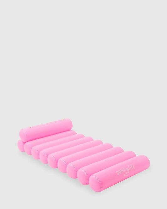 Image of Accessories. Productname: Sunnylife - Neon Pink Tube Lilo - Neon Pink - in Neon Pink colour by brand - Sunnylife