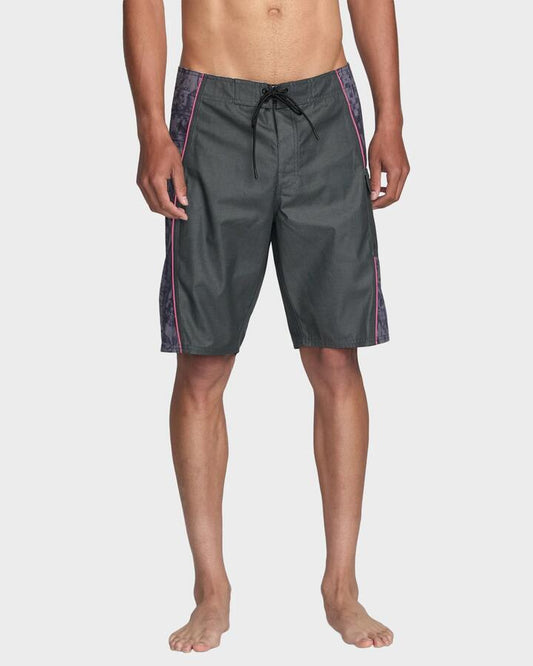 Image of Swimwear. Productname: RVCA Mens Jesse Barba Trunk 21 Boardshorts Black - in Black colour by brand - RVCA