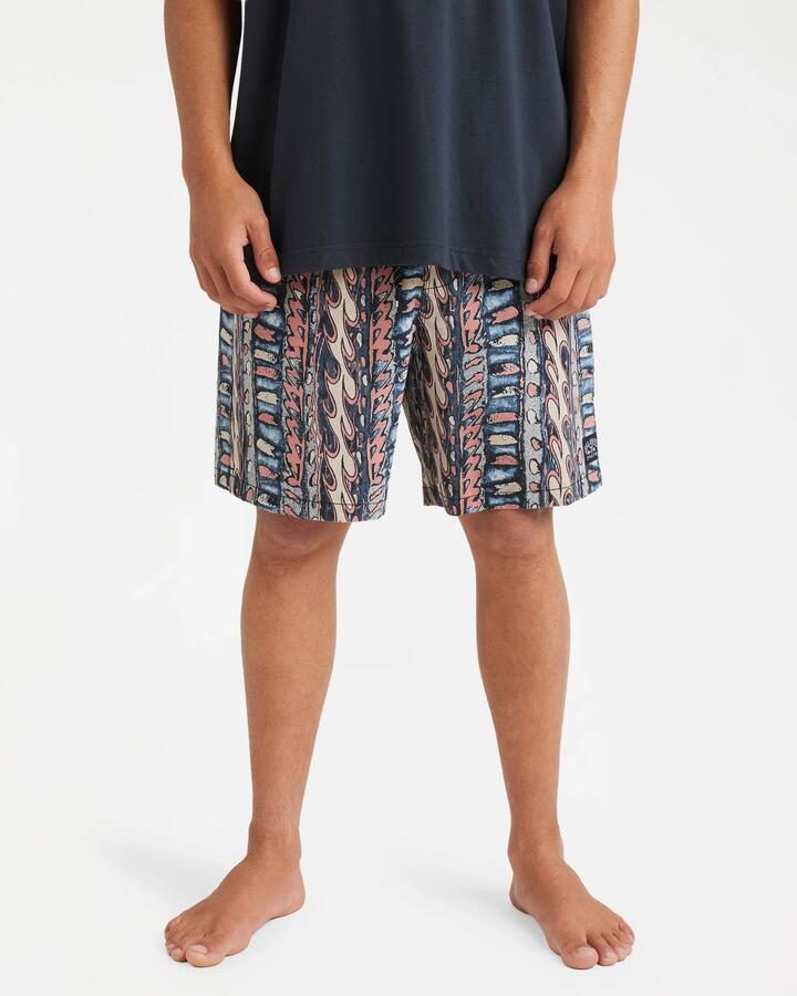Image of a model wearing Shorts. Productname: Billabong Mens Occy Lb Swim Shorts Multi - in Multi colour by brand - Billabong