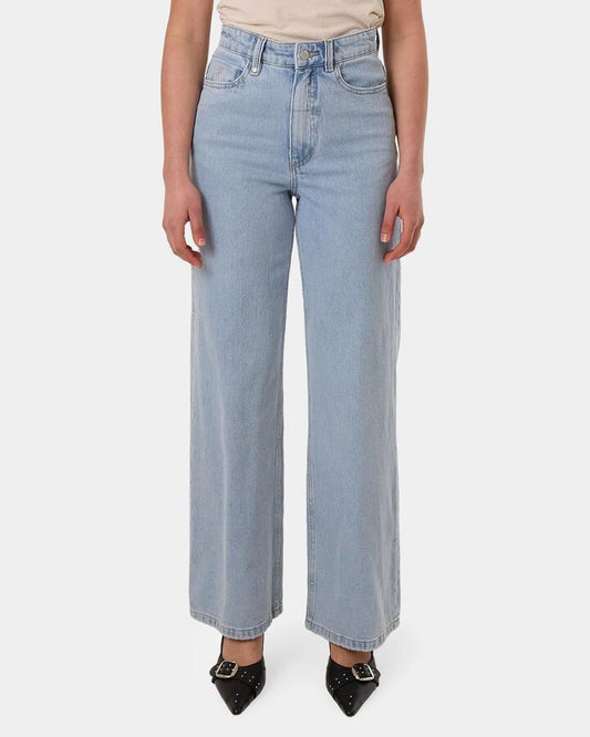 Image of Jeans. Productname: Thrills Womens Holly Stretch Denim Jeans Ageless Blue - in Ageless Blue colour by brand - Thrills