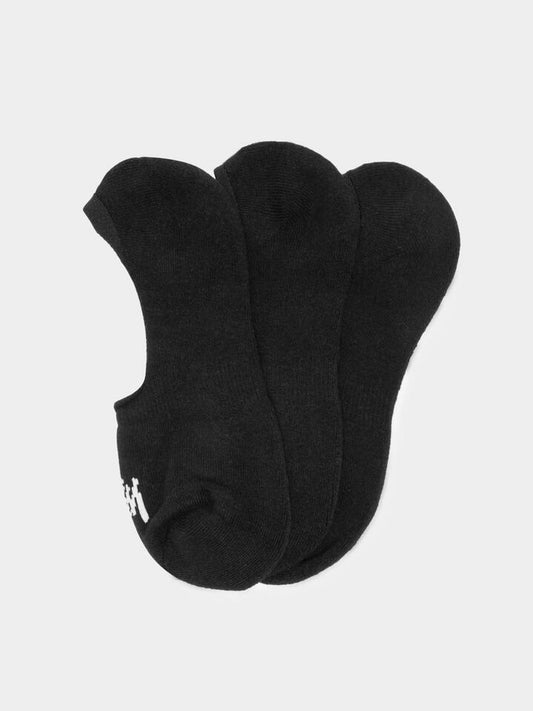 Image of Socks. Productname: Stussy 3 Pairs of Graffiti No Show Socks ONE SIZE Black in Black colour by brand - Stussy