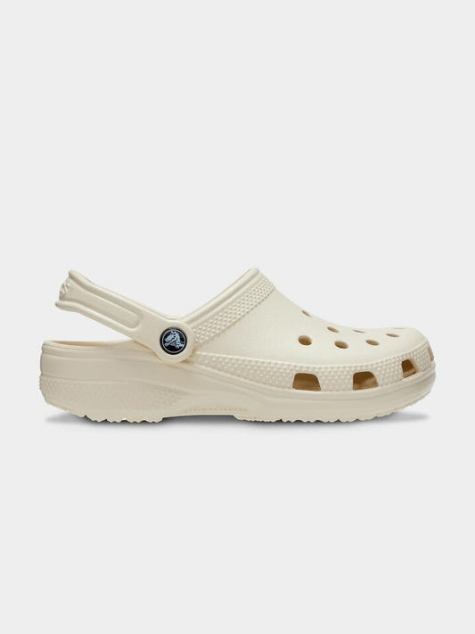 Image of Sandals. Productname: Crocs Classic Clogs in Bone colour by brand - Crocs