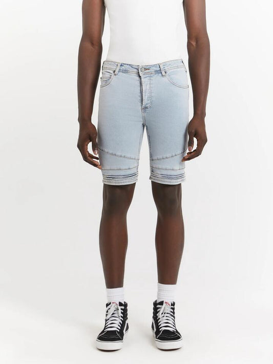Image of a model wearing Shorts. Productname: Nana Judy Maverick Shorts in Sunbleach Stone colour by brand - Nana Judy