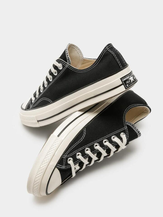 Image of Sneakers. Productname: Converse Unisex Chuck Taylor All Star 70 Low Top Sneakers in Black colour by brand - Converse
