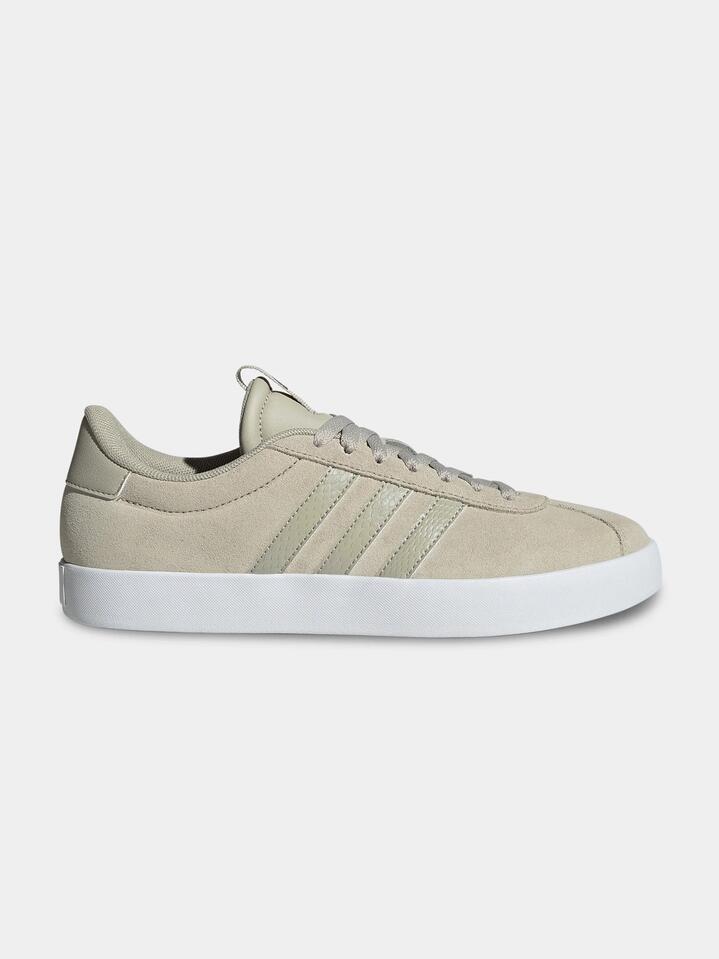 Image of Footwear. Productname: Adidas Womens VL Court 3.0 Sneakers in Putty Grey/Charcoal colour by brand - Adidas