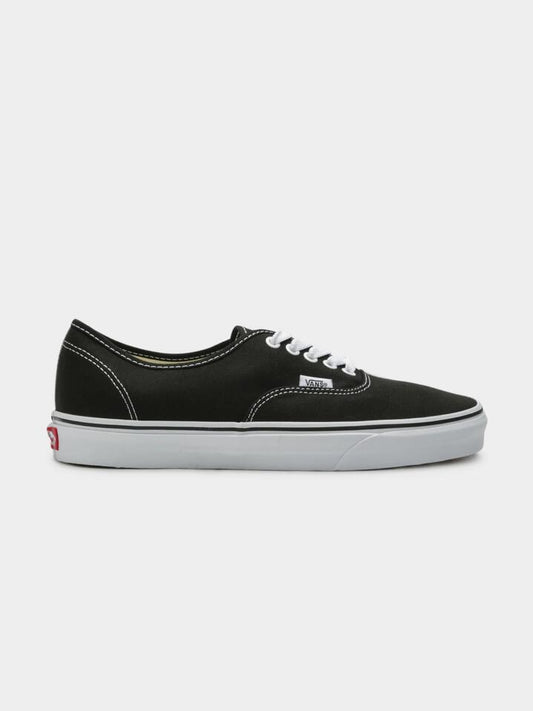 Image of Sneakers. Productname: Vans Unisex Authentic Sneakers in Black colour by brand - Vans