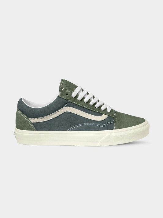 Image of Sneakers. Productname: Vans Unisex Old Skool Sneaker in Tri-Tone Green colour by brand - Vans