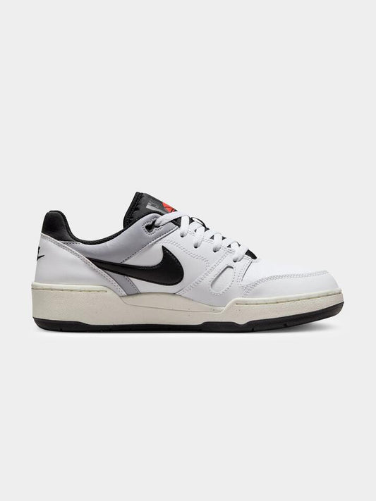 Image of Sneakers. Productname: Nike Mens Nike Full Force Low Sneaker in White/Black-Pewter-Sail colour by brand - Nike