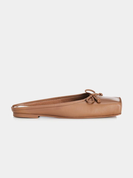 Image of Flats. Productname: Alias Mae Womens Yolanda Flats in Pecan Leather colour by brand - Alias Mae
