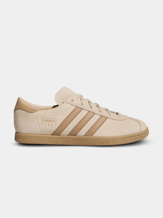 Image of Sneakers. Productname: Adidas Unisex Stadt Sneakers in Magic Beige/Cardboard/Gold Met colour by brand - Adidas