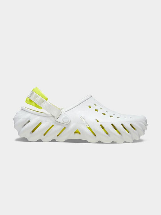 Image of Sandals. Productname: Crocs Echo Clogs in Moonlight colour by brand - Crocs