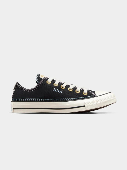 Image of Footwear. Productname: Converse Ctas Stitching Ox in Black/True Sky/Egret colour by brand - Converse