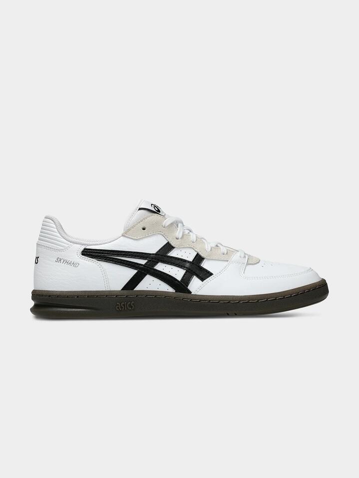 Image of Footwear. Productname: Asics Unisex Skyhand OG in White/Black colour by brand - Asics