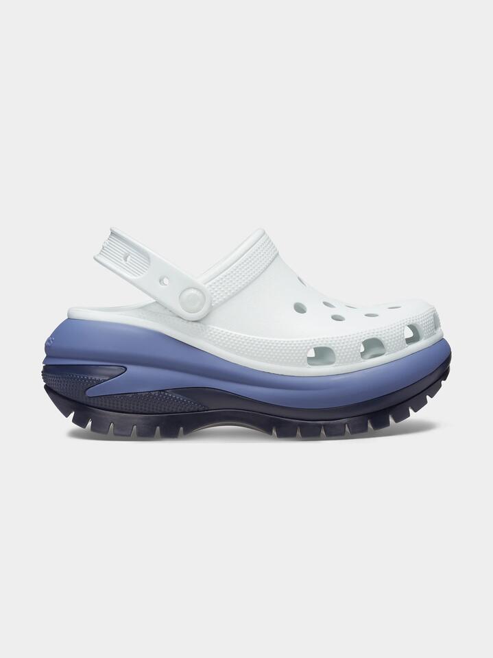 Image of Sandals. Productname: Crocs Mega Crush Xtra Clog in Moonlight/Multi colour by brand - Crocs
