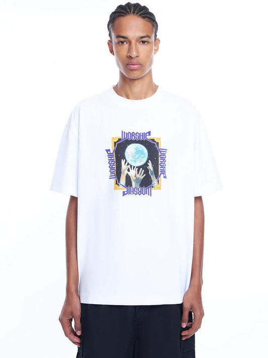 Worship Together Oversize Fit T-Shirt (White)