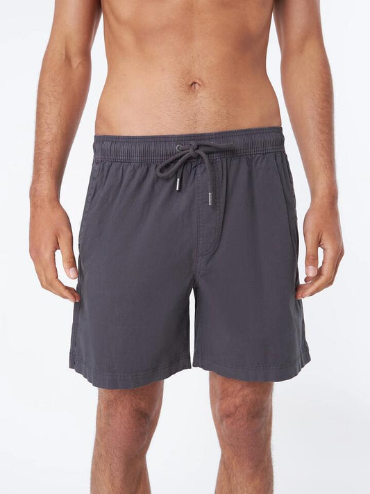 Image of a model wearing Shorts. Productname: Article One Bryce Swim Short in Washed Onyx colour by brand - Article One
