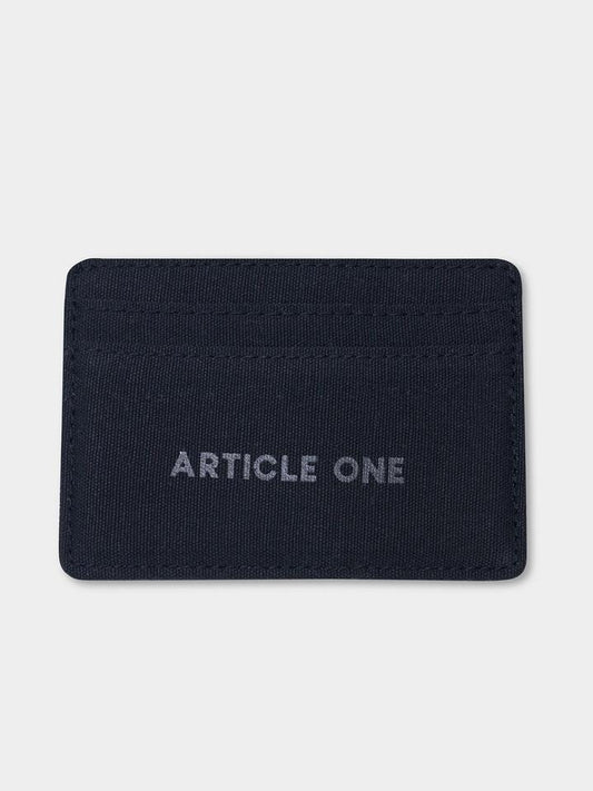 Image of Accessories. Productname: Article One Card Holder One in Black colour by brand - Article One