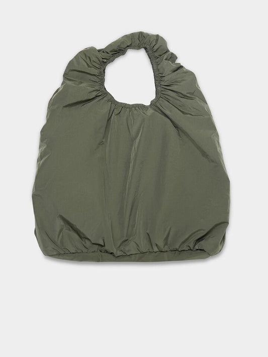 Image of Bags. Productname: Beyond Her Tara Scrunch Bag - Army Green One in Army Green colour by brand - Beyond Her