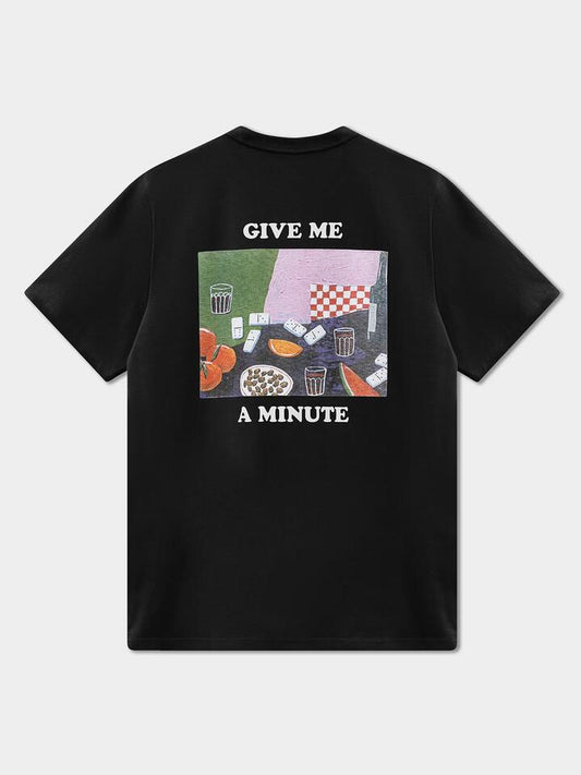 Image of a model wearing Tops. Productname: Carhartt Wip Isis Maria Dinner T-Shirt in Black colour by brand - Carhartt Wip