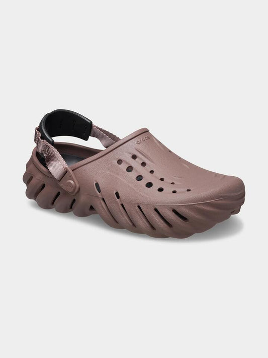 Image of Sandals. Productname: Crocs Echo Clog - slate grey in Truffle colour by brand - Crocs