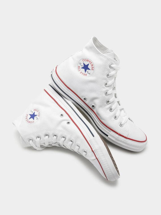 Image of Sneakers. Productname: Converse Unisex Chuck Taylor All Star High Top Sneakers in White colour by brand - Converse