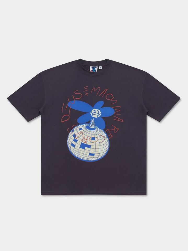 Deus Deus Fever Tee (Anthracite)