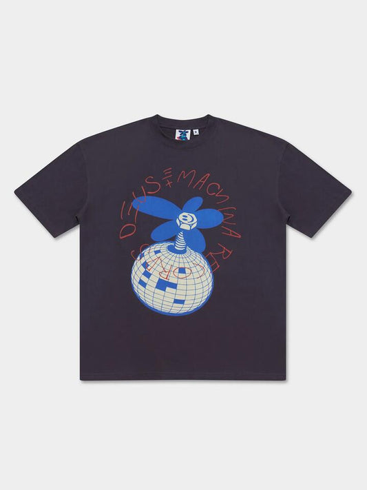 Deus Deus Fever Tee (Anthracite)