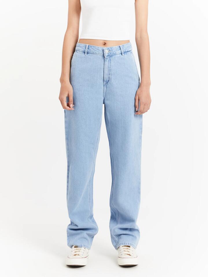 Carhartt Wip Pierce Straight Jeans (Blue Stone Bleached)