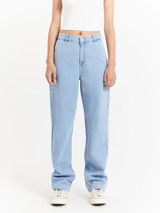 Carhartt Wip Pierce Straight Jeans (Blue Stone Bleached)