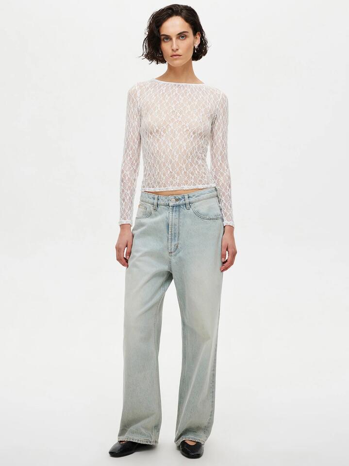 Image of Jeans. Productname: Neuw Yoko Relaxed Before Sunset in Light Vintage Indigo colour by brand - Neuw
