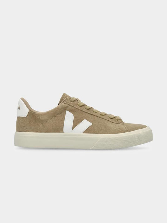 Image of Sneakers. Productname: Veja Unisex Campo Leather Suede Sneakers in DUNE WHITE colour by brand - Veja