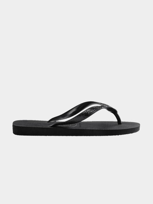 Image of Sandals. Productname: Havaianas Top Thongs in Black colour by brand - Havaianas
