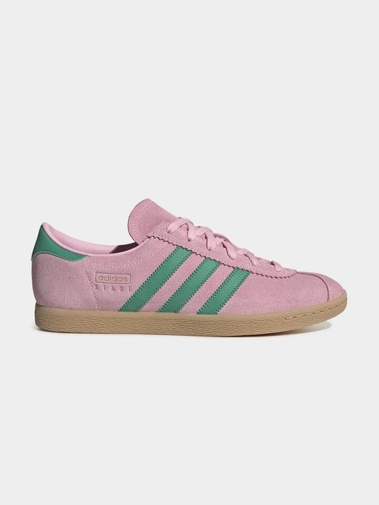 Image of Footwear. Productname: Adidas Stadt in True Pink/Court Green/Gum 3 colour by brand - Adidas