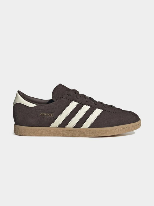 Image of Footwear. Productname: Adidas Stadt in Dark Brown/Cream White/Gum colour by brand - Adidas