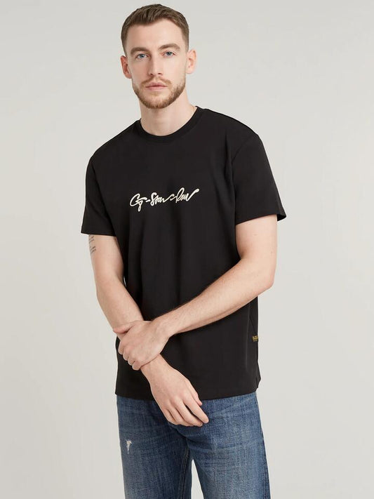 G-Star G Script T-Shirt (Black)