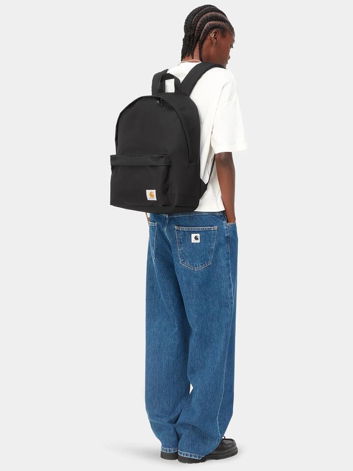 Image of Bags. Productname: Carhartt Wip Jake Backpack ONE SIZE Black in Black colour by brand - Carhartt Wip