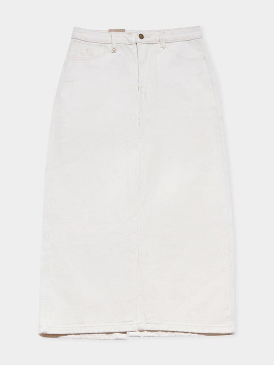 Image of a model wearing Skirts. Productname: Thrills Frankie Skirt in Heritage White colour by brand - Thrills