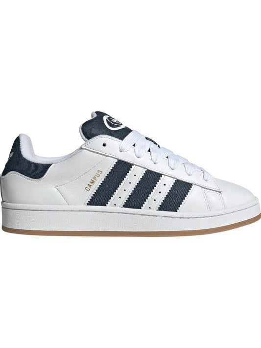 Image of Footwear. Productname: Adidas Men Campus 00S in Cloud White/Night Indigo/Gold colour by brand - Adidas