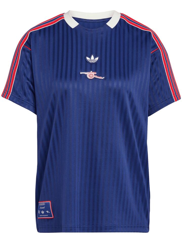 Image of a model wearing Tops. Productname: Adidas AFC Icon Jersey in NIGHT SKY colour by brand - Adidas