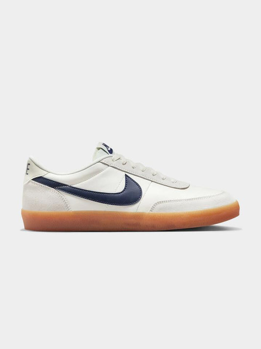 Image of Sneakers. Productname: Nike Mens Killshot 2 Leather Sneakers in Sail/Midnight Navy/Gum Yellow colour by brand - Nike