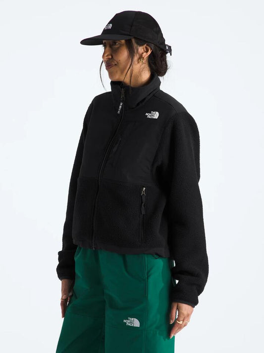 Image of a model wearing Outerwear. Productname: The North Face Retro Denali Jacket in Tnf Black colour by brand - The North Face