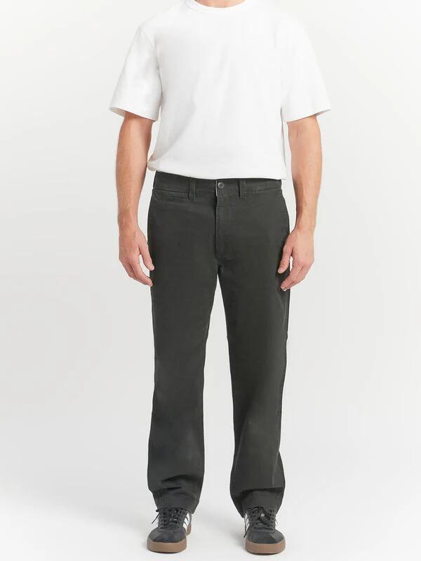 Image of a model wearing Pants. Productname: Article One Jasper Smart Pant in Black colour by brand - Article One