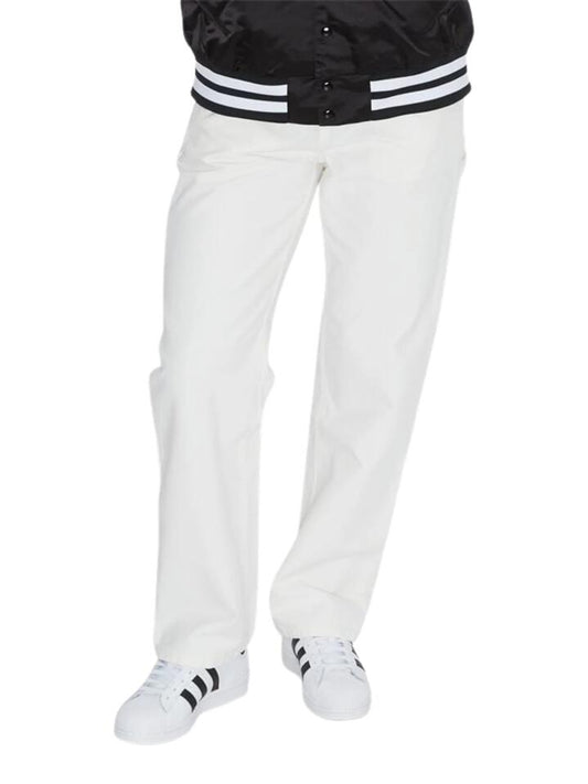 Image of a model wearing Pants. Productname: Carhartt Wip Pierce Pant Straight in Wax colour by brand - Carhartt Wip