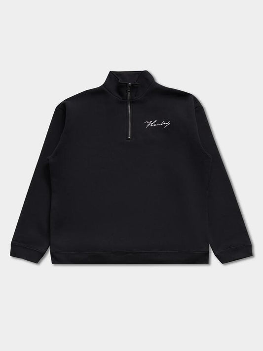 Henleys Handwriting Quarter Zip