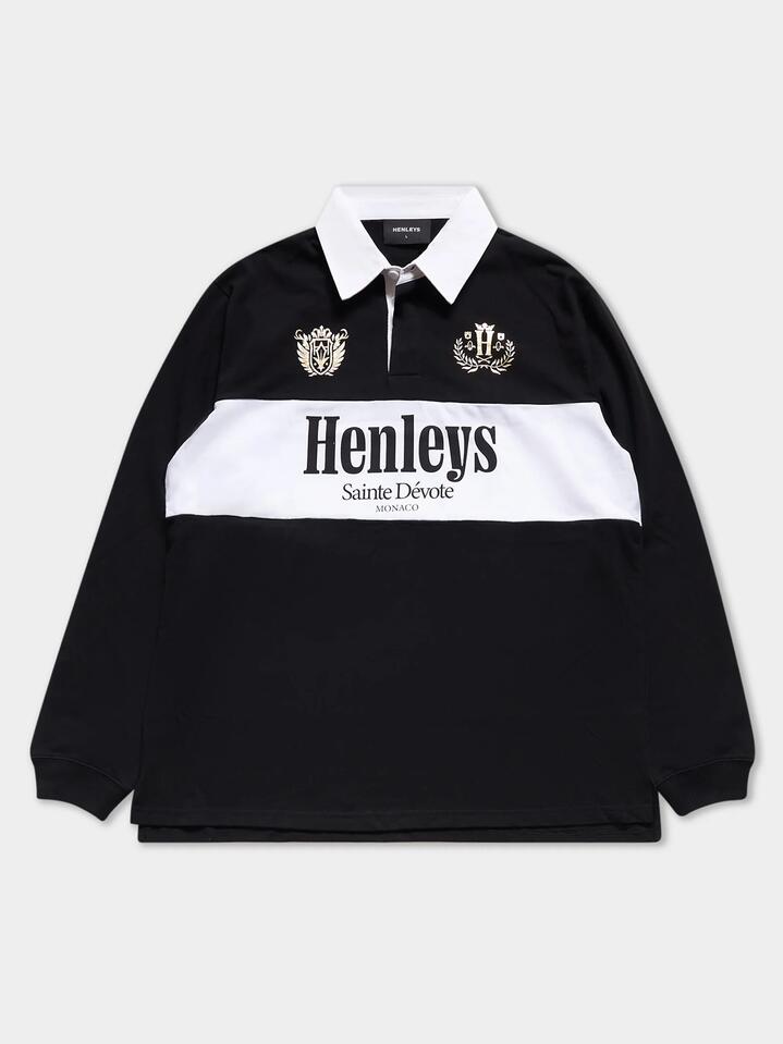 Image of Others. Productname: Henleys Sainte Devote Rugby in Black colour by brand - Henleys