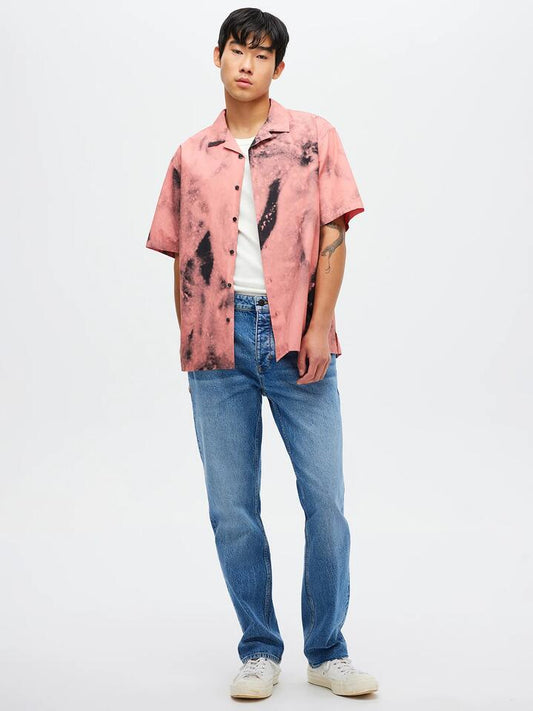 Image of a model wearing Denim. Productname: Neuw Ray Straight in Temper colour by brand - Neuw