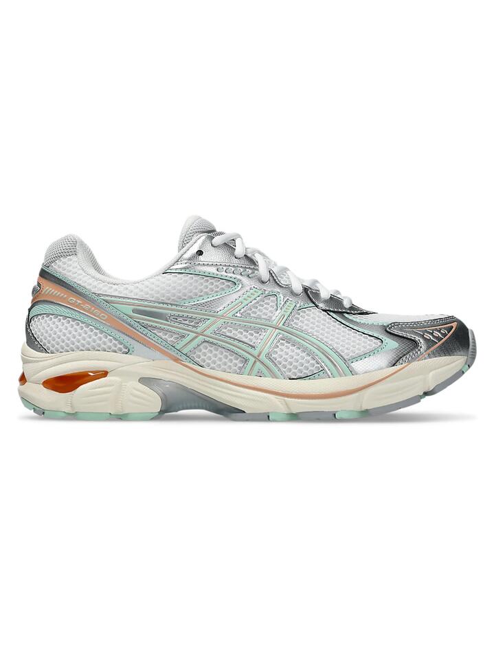 Image of Footwear. Productname: Asics Unisex Gt-2160 in White/Mint Tint colour by brand - Asics