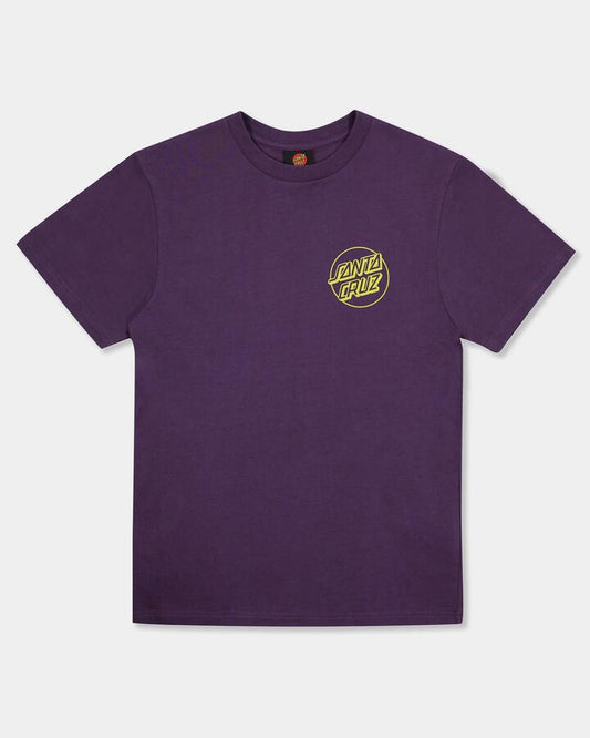 Image of T-Shirts. Product name - Santa Cruz Boys 8-16 Opus Screaming Hand T-Shirt Purple in Purple colour by brand - Santa Cruz